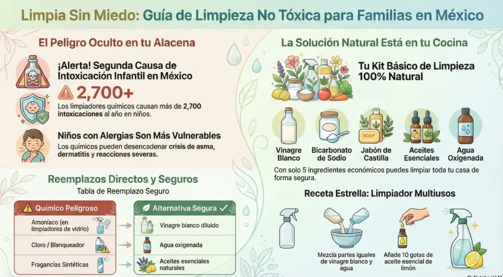 Cómo Hacer Limpieza No Tóxica en Casa con Niños Pequeños: Guía Definitiva Paso a Paso Limpieza no tóxica niños