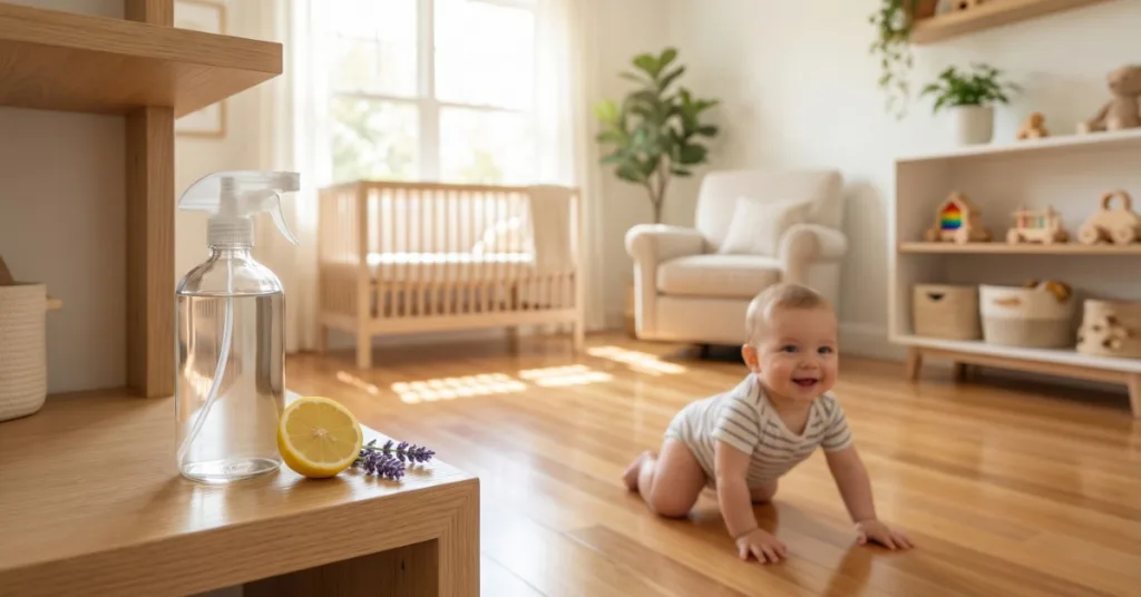 Evita Sustancias Peligrosas: Descubre los Productos de Limpieza Seguros para Bebés Productos de limpieza seguros para bebés